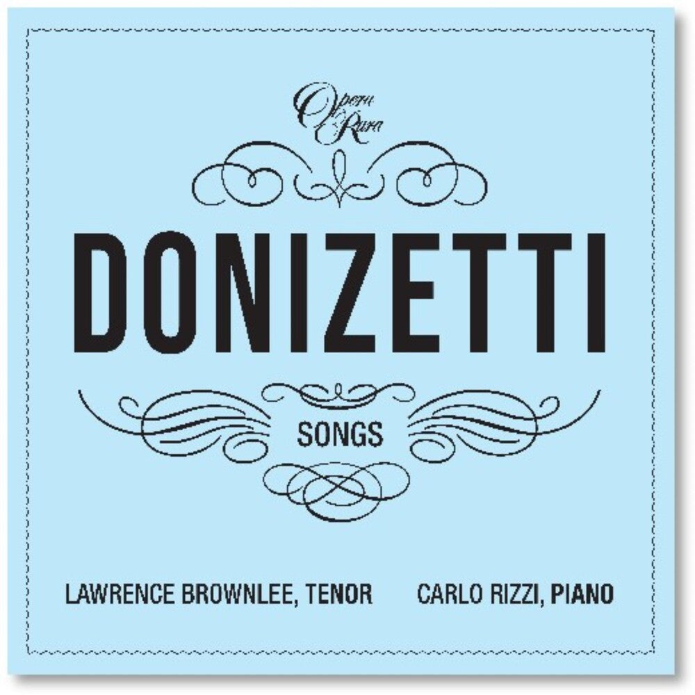 Brownlee, Lawrence - Donizetti: Songs Vol. 1 [CD]