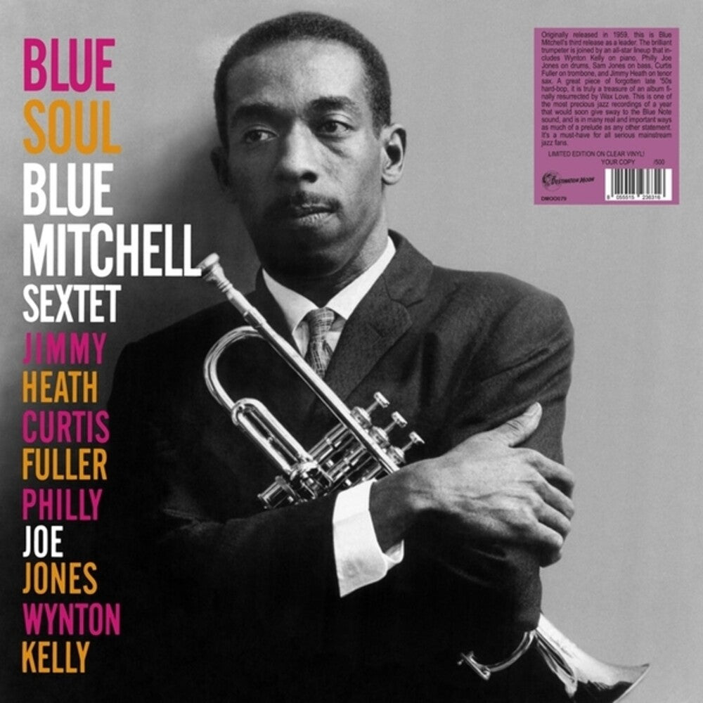 Mitchell, Blue Sextet - Blue Soul - Limited Clear Vinyl [LP] Vinyl Record
