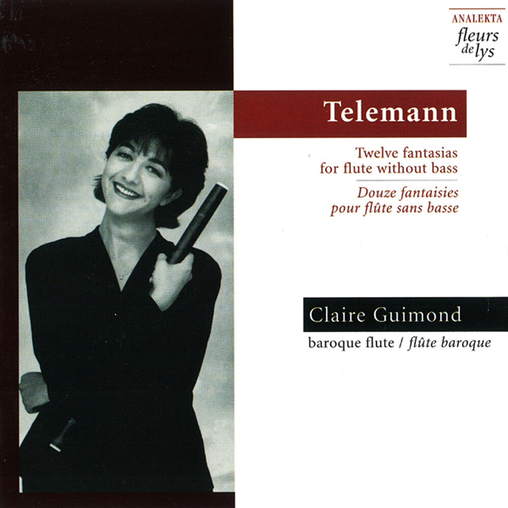 G.P. Telemann - 12 Fant for Transverse FL Wit Music CD