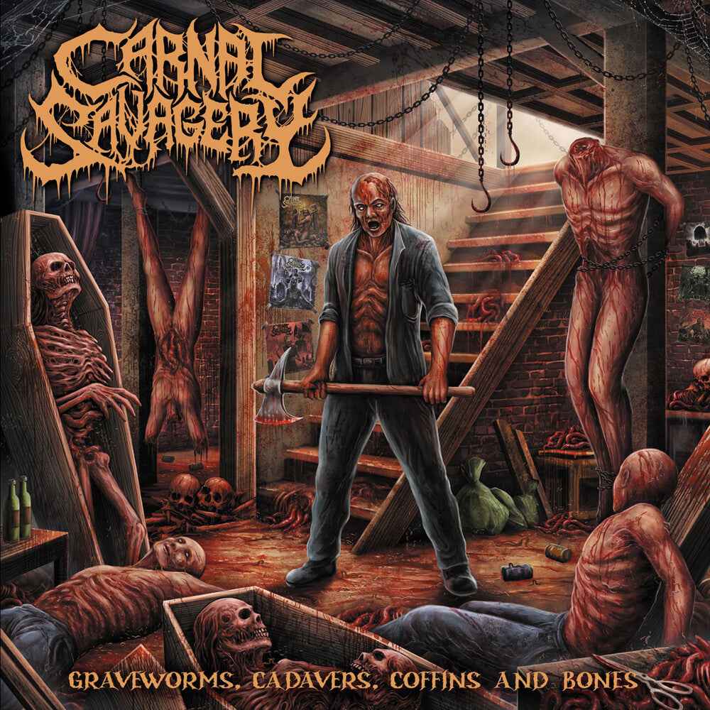 Graveworms Cadavers Coffins & Bones [CD]