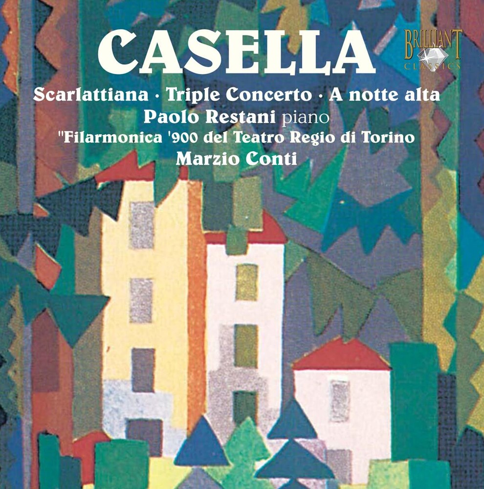 Alfredo Casella - Works For Piano & Orchestra (Uk) [CD]
