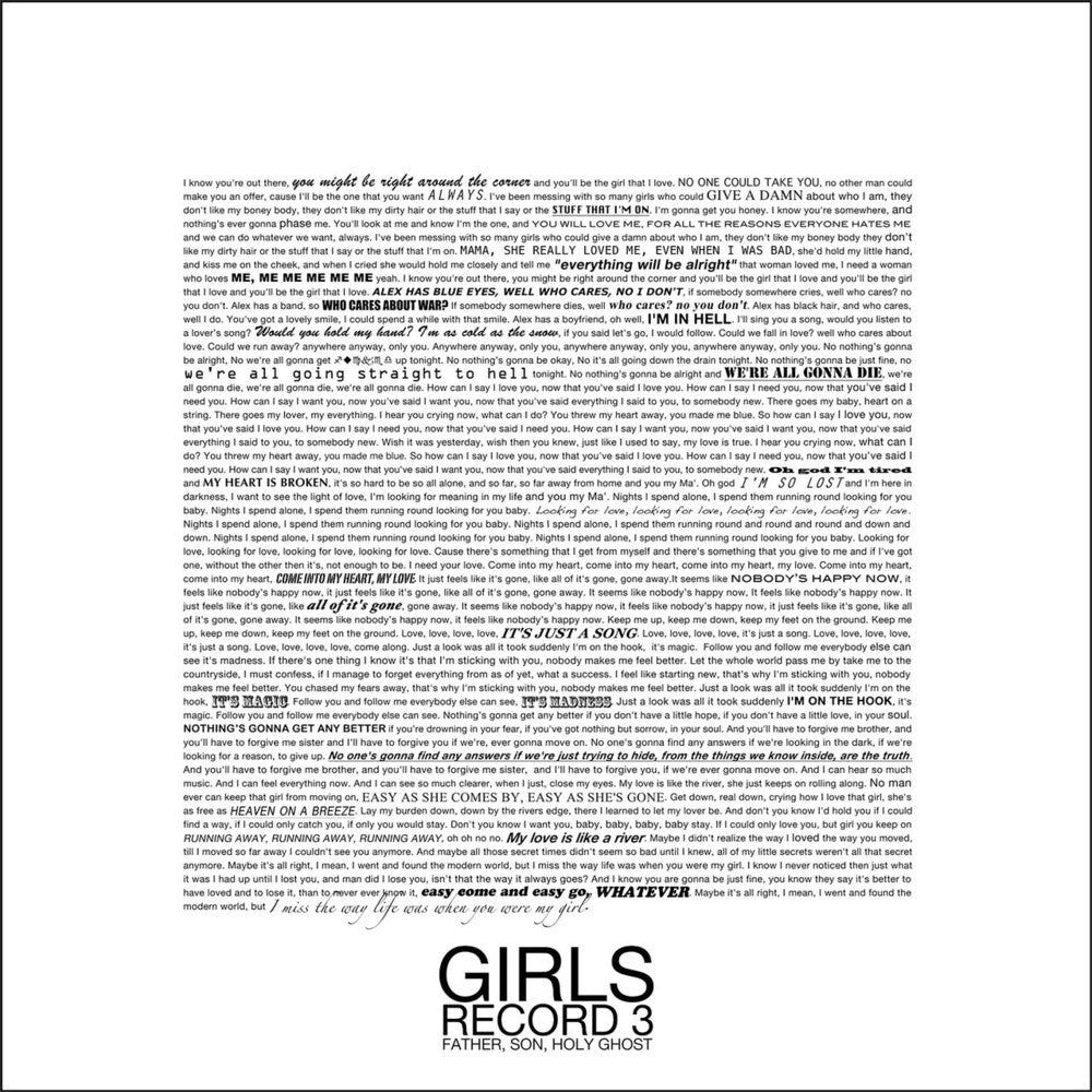 Girls - Father, Son, Holy Ghost [2 LP] Vinyl Record