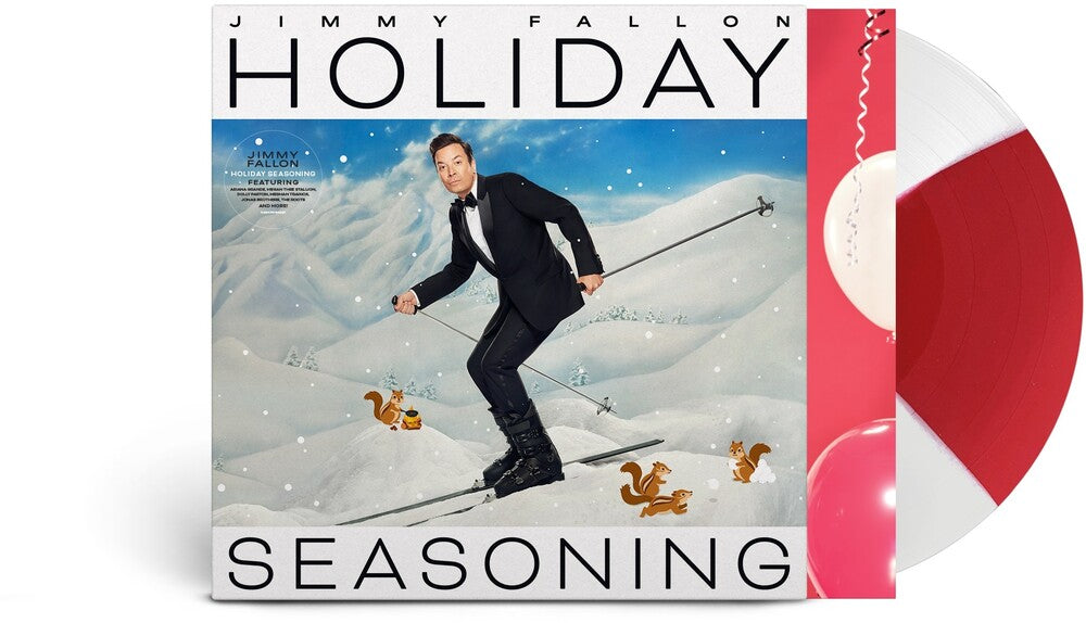 Jimmy Fallon - Holiday Seasoning [Peppermint Swirl LP] Vinyl Record