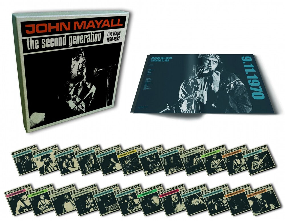 John Mayall - Second Generation: Live Magic 1968-1993 (W/Book) [CD]
