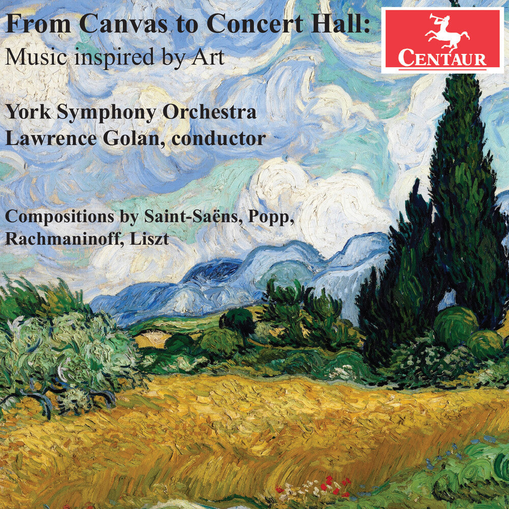 Liszt / Rachmaninoff / York Symphony Orchestra - From Canvas to Concert Hall - Music Inspired By Music CD