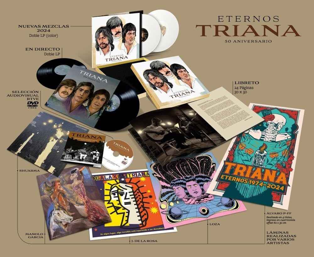 Eternos Triana - 4LP+DVD Box Set W/ 4 Prints & Poster [LP]