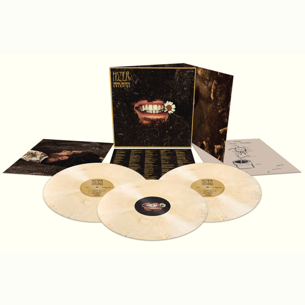 Hozier - Unreal Unearth Unending [3 LP Tooth White Vinyl] Vinyl Record