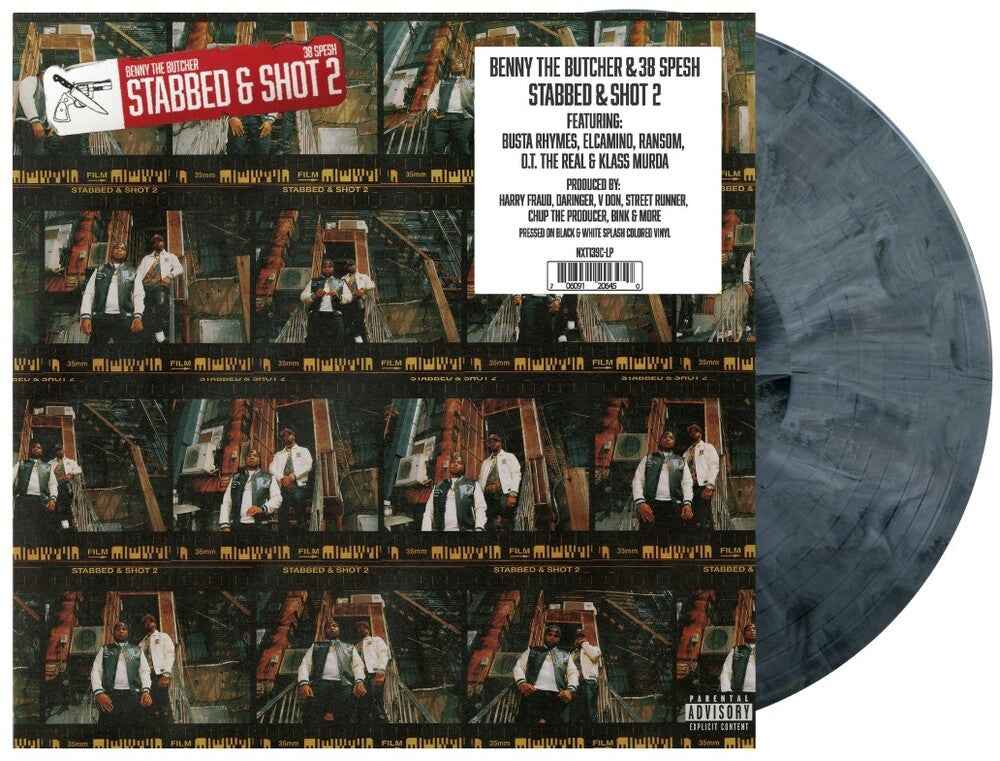 Stabbed & Shot 2 (Blk) [Colored Vinyl] (Wht)