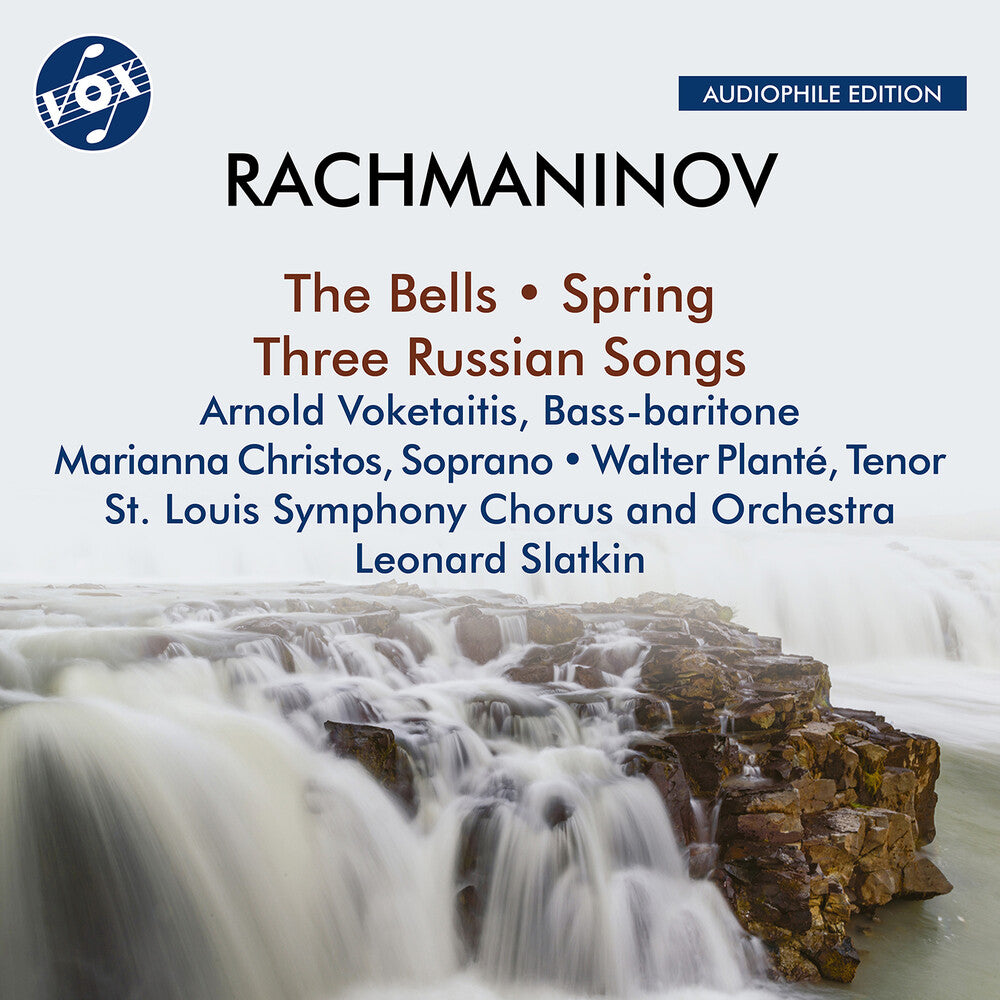 Rachmaninoff / Voketaitis / Slatkin - Bells Op. 35 Spring, Op. 20 Three Russian Songs [CD]