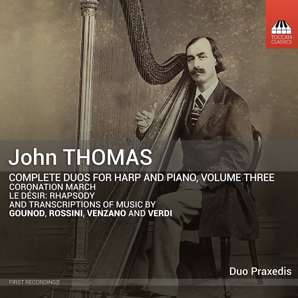 Thomas / Gounod / Duo Praxedis - Complete Duos For Harp & Piano Vol. 3 [CD]