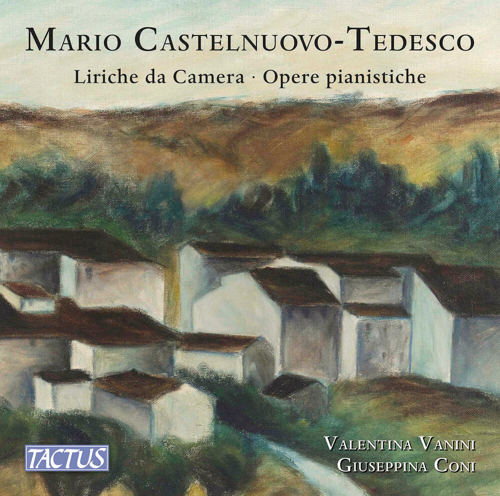Tedesco / Vanini / Coni - Liriche Da Camera Opere Pianistiche Music CD