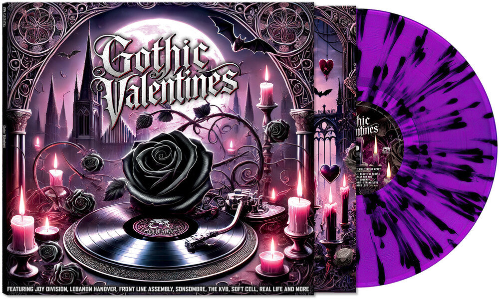 Gothic Valentines / Various (Blk) (Ltd) (Purp) - Gothic Valentines / Various (Blk) [Limited Edition] (Purp) Vinyl Record