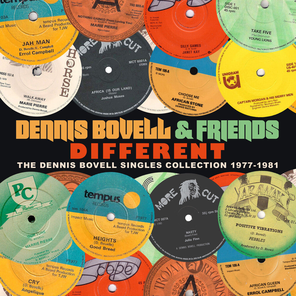 Bovell, Dennis & Friends - Different: The Singles Collection 1977-1981 [CD]