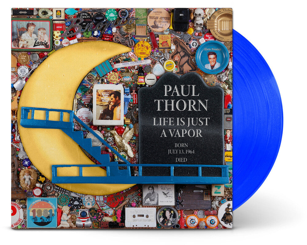 Paul Thorn - Life is Just A Vapor [LP Opaque blue] Vinyl Record