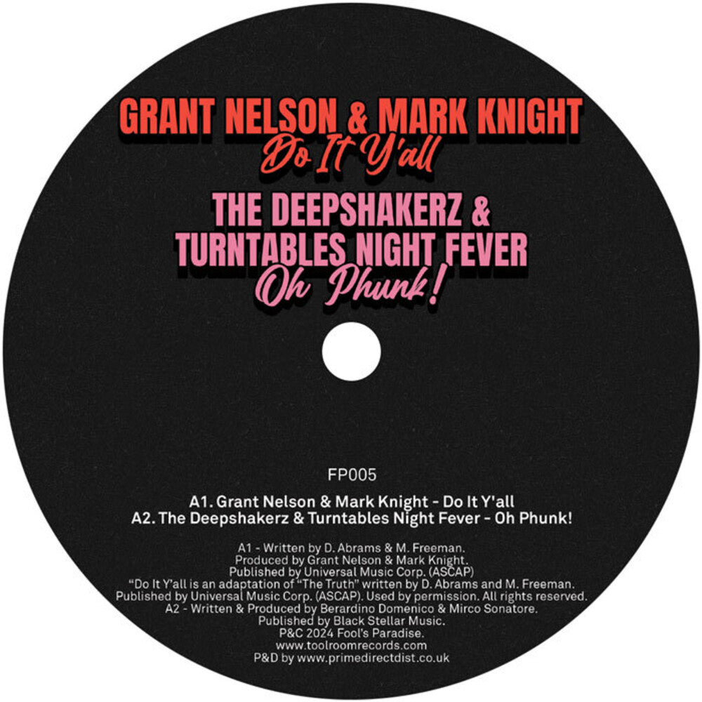 Fool's Paradise Sampler Vol . 4 / Various [12" Vinyl]