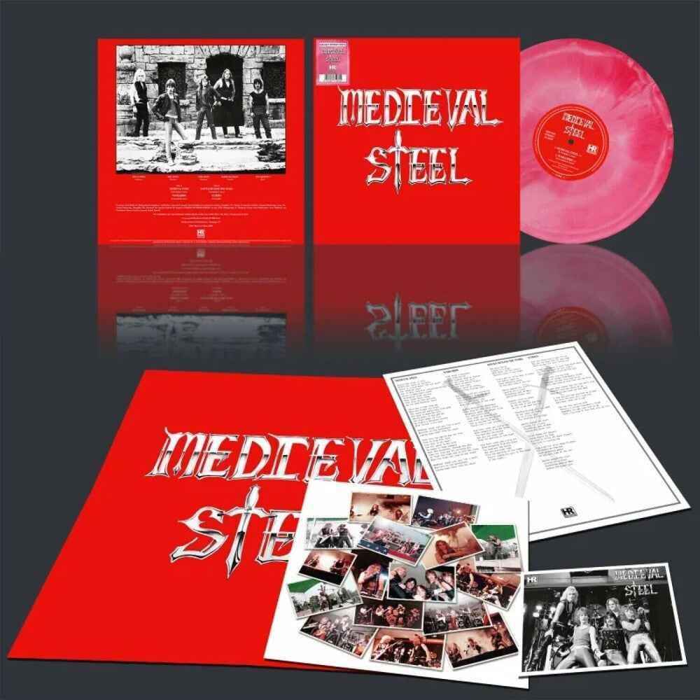 Medieval Steel - Red / White Galaxy [Colored Vinyl] [Reissue]