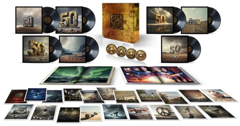 Rush - Rush 50 [Super Deluxe Boxset 7LP + 4CD] Vinyl Record