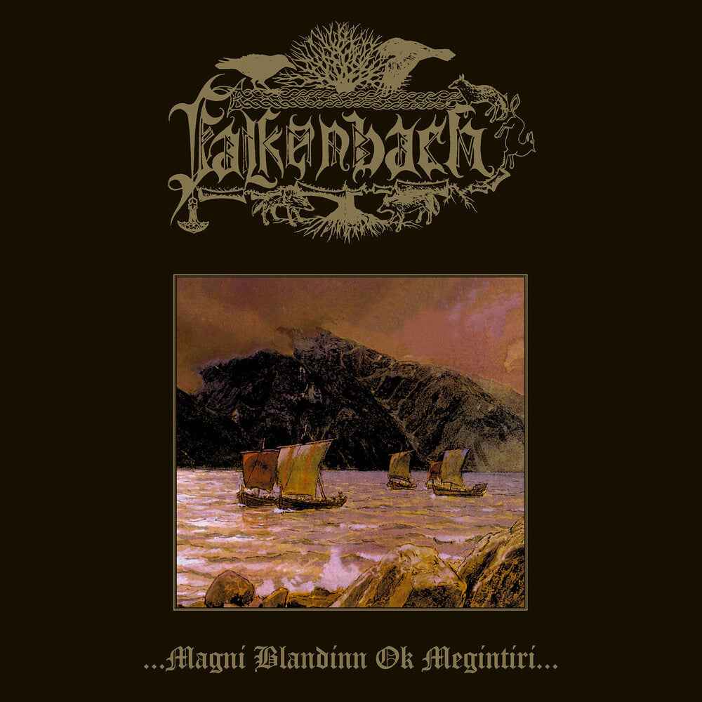 Magni Blandinn Ok Megintiri - Yellow/Black [LP]