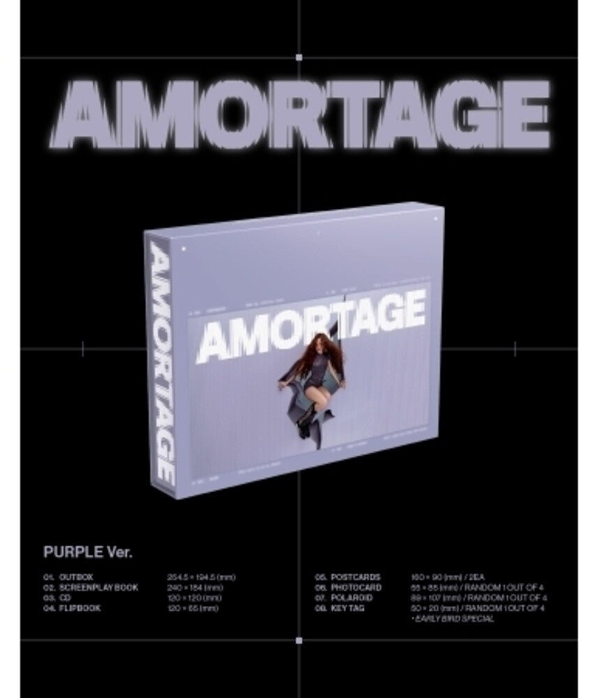 Jisoo - Amortage - Random Cover (W/Book) (Pcrd) (Phot) [CD]