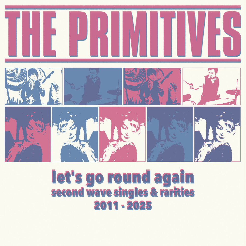 Primitives - Let's Go Round Again - Second Wave Singles (Blue) [LP] Vinyl Record