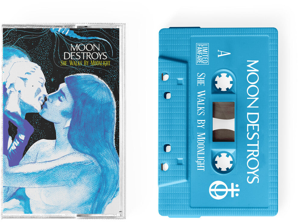 She Walks By Moonlight - Sky Blue (Blue) (Colc) [LP]