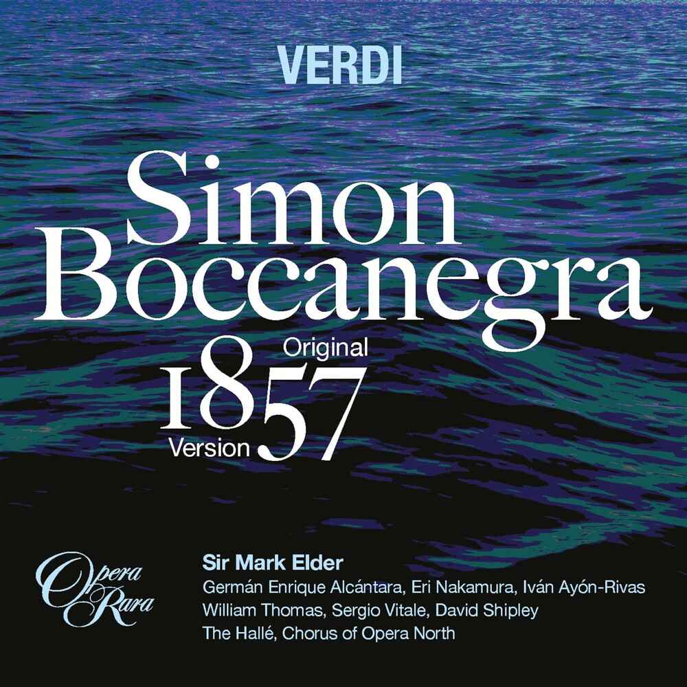 Verdi: Simon Boccanegra (Original 1857 Version) [CD]