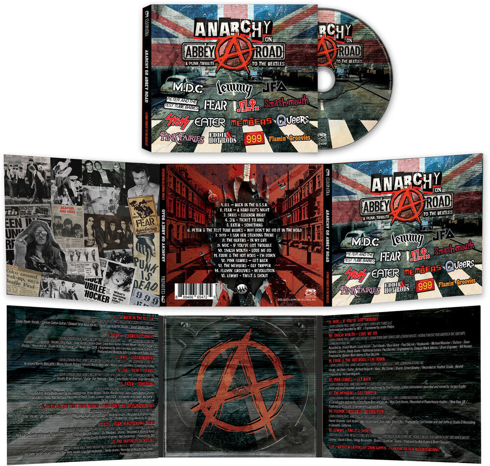 Various Artists - Anarchy On Abbey Road - A Punk Tribute to The Beatles [CD]