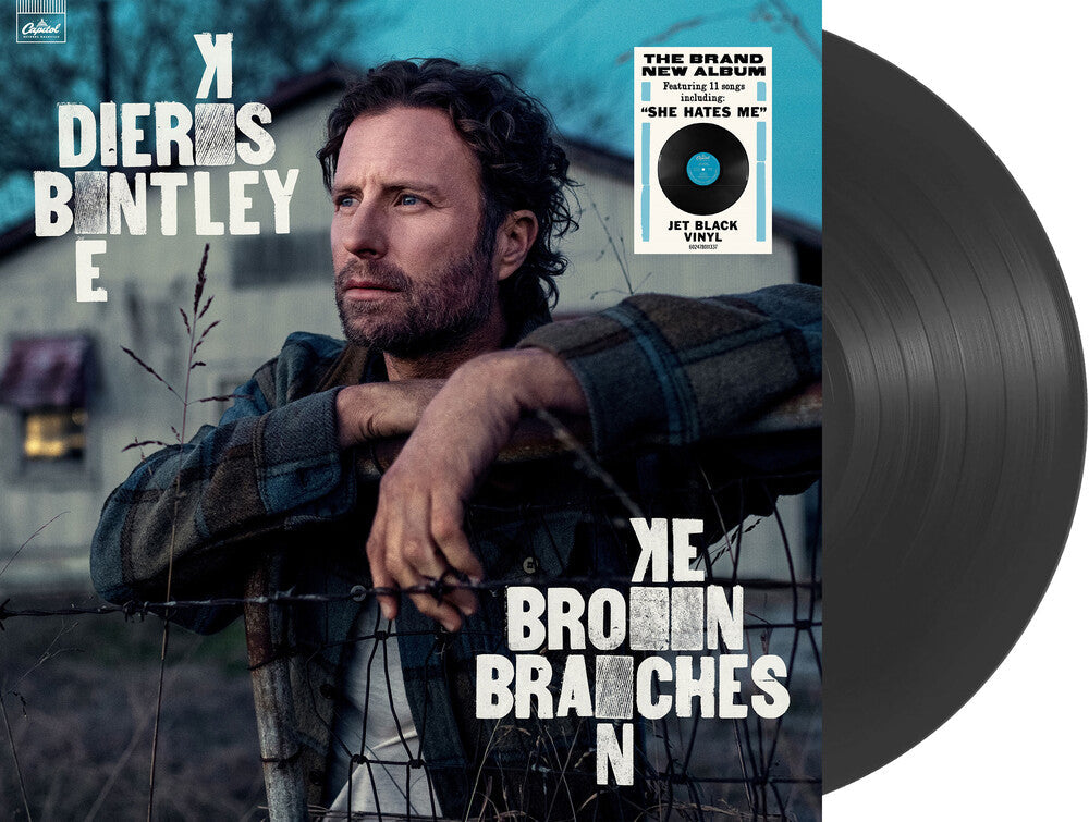 Dierks Bentley - Broken Branches [Jet Black LP] Vinyl Record