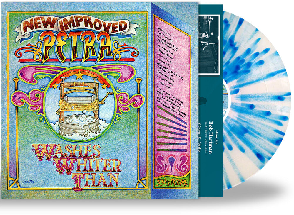 Washes Whiter Than (Blue) [Colored Vinyl] [Clear Vinyl] [Limited Edition]