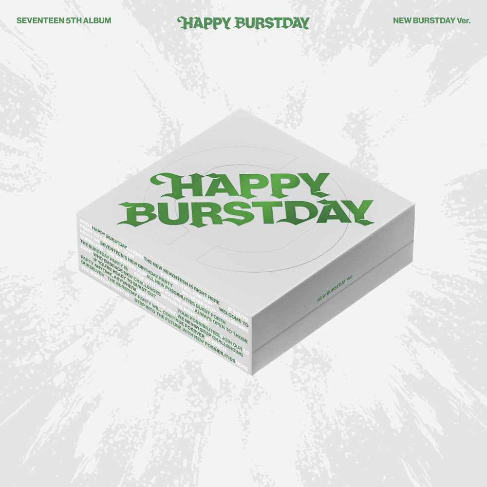 Seventeen 5th Album 'happy Burstday' (W/Book) [CD]