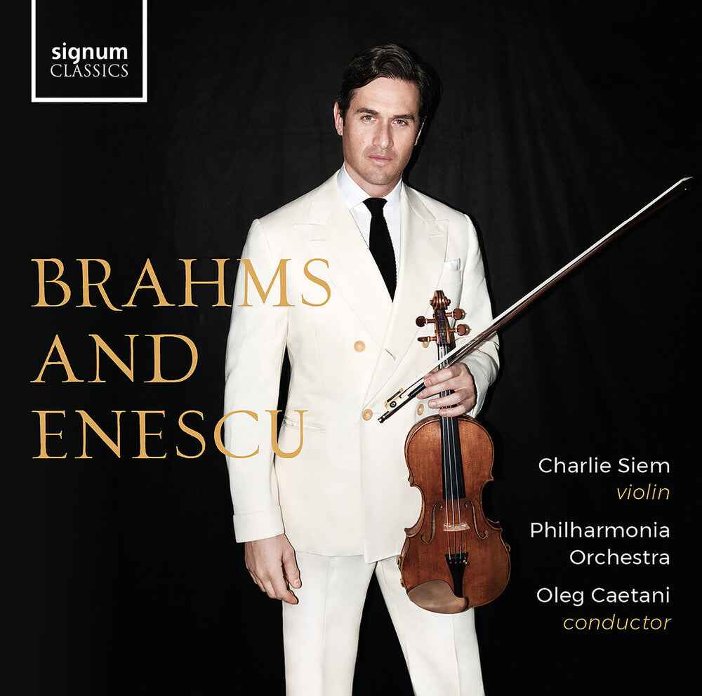 Brahms & Enescu [CD]