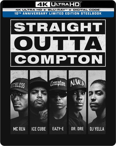 Straight Outta Compton - 10th Anniversary Ed (Steelbook) - UHD