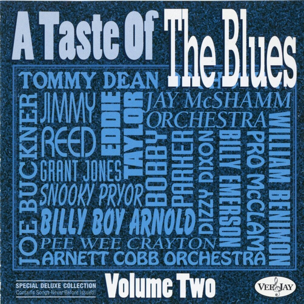 Various Artists - Taste Of The Blues Music CD