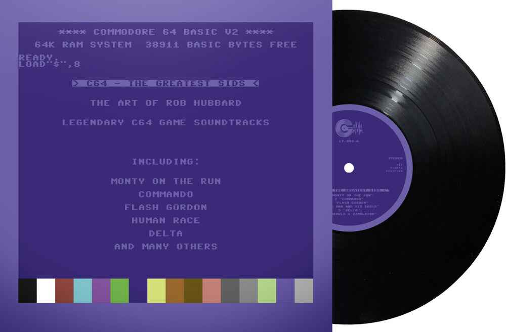 C64 Greatest Sids: The Art Of Rob Hubbard (Fra) [LP]