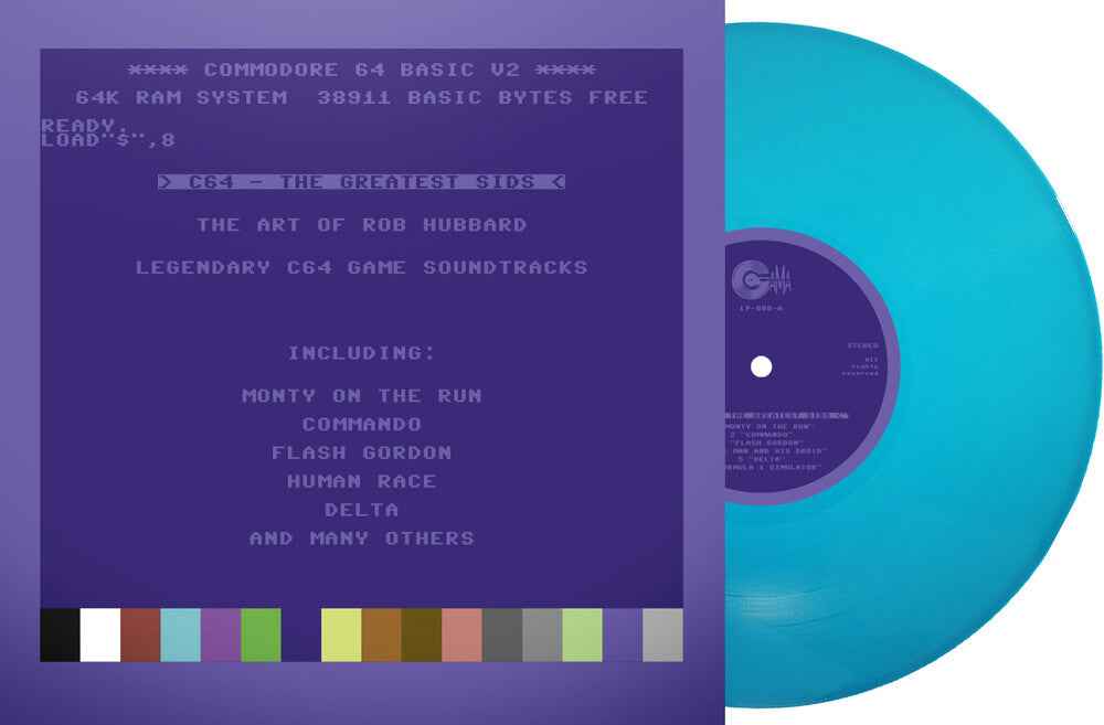 C64 Greatest Sids: Art Of Rob Hubbard - Turquoise [LP]