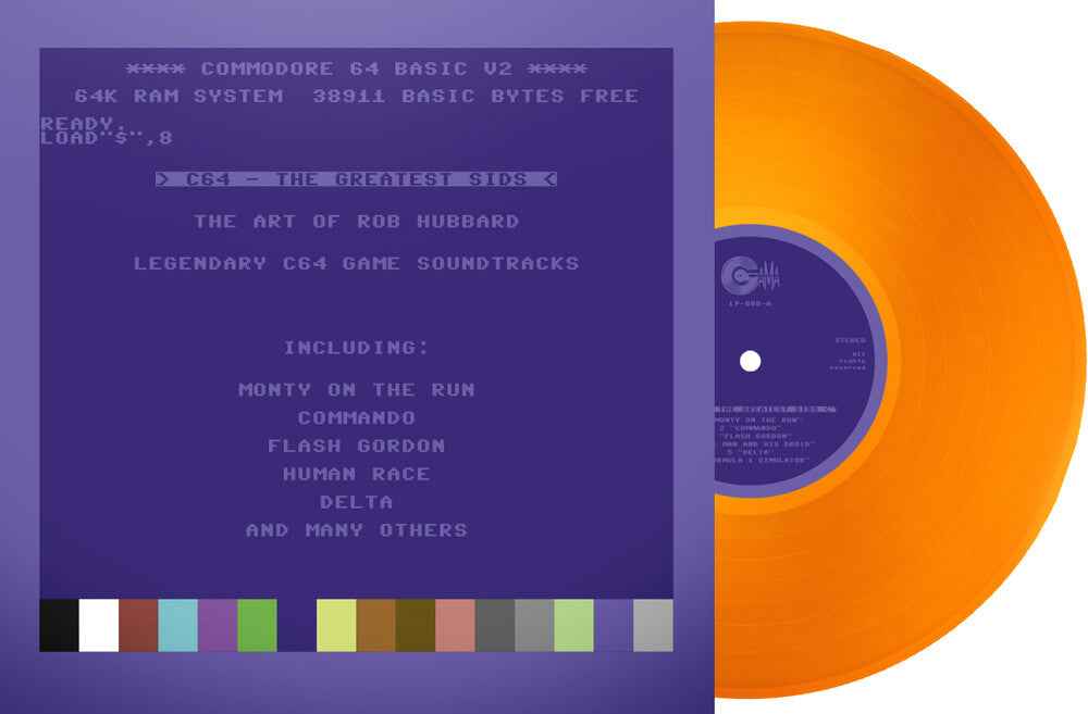 C64 Greatest Sids: Art Of Rob Hubbard - Orange [LP]