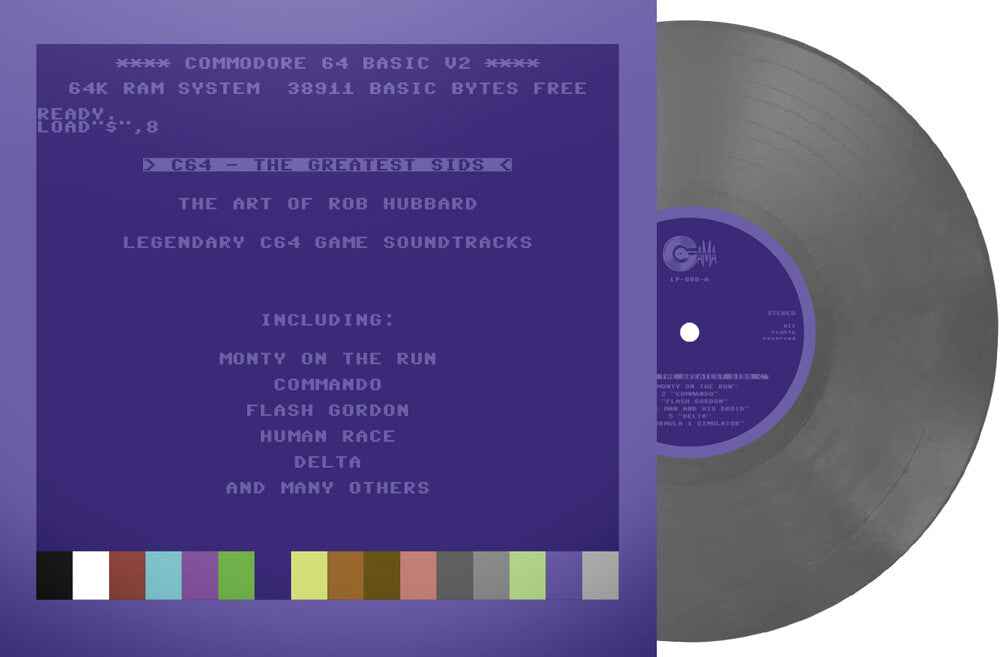 C64 Greatest Sids: Art Of Rob Hubbard - Grey Vinyl [LP]