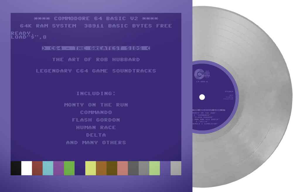 C64 Greatest Sids: Art Of Rob Hubbard - Light Grey [LP]