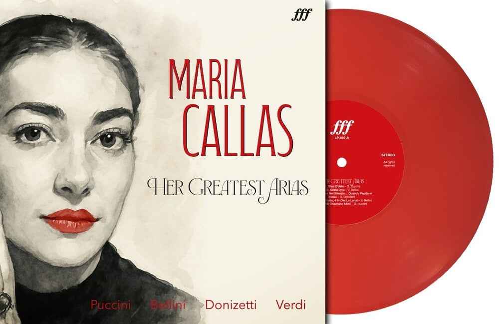 Maria Callas: The Greatest Hits - Red Vinyl [Clear Vinyl]