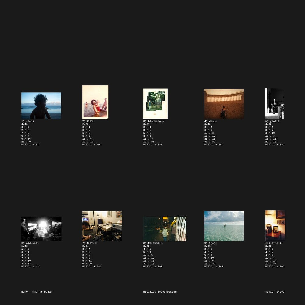 Deru - Rhythm Tapes [Laser Etched] Vinyl Record