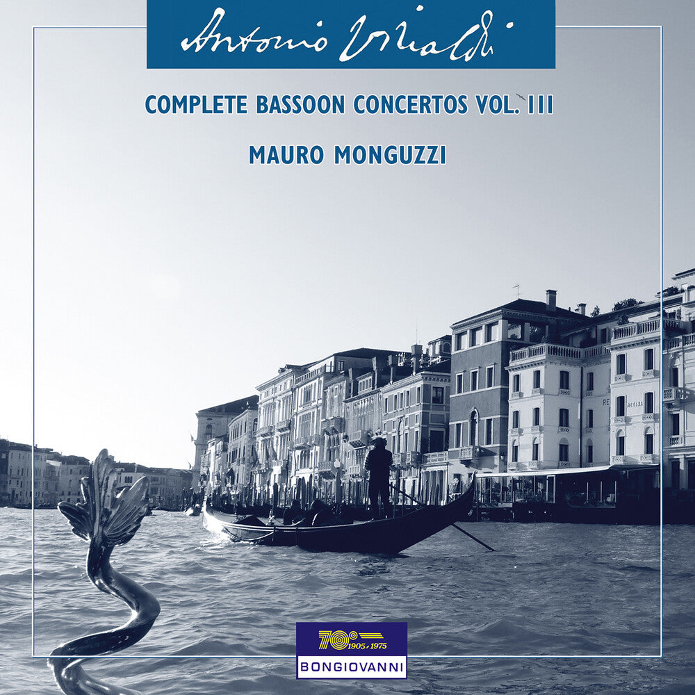 Mauro Monguzzi - Vivaldi: Complete Bassoon Cons Vol. 3 [CD]