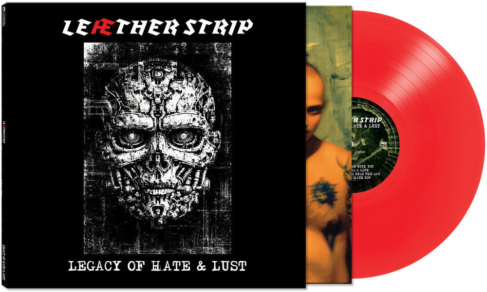 Leaether Strip - Legacy Of Hate & Lust [Red LP] Vinyl Record