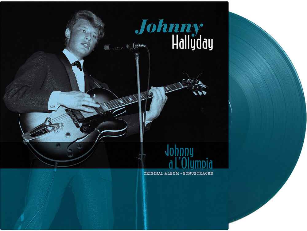 Johnny A L'olympia - Aquamarine Vinyl (Aqu) [Colored Vinyl]