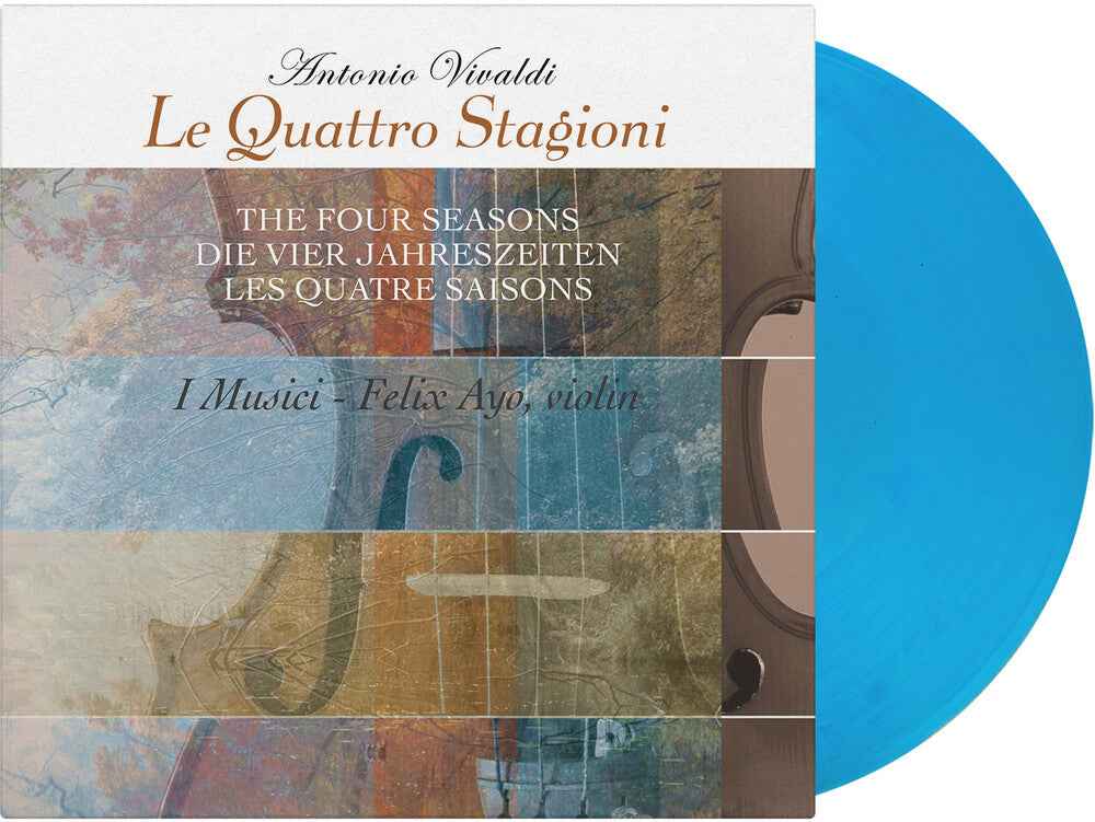 Vivaldi: Four Seasons - Crystal Clear & Blue Vinyl [LP]