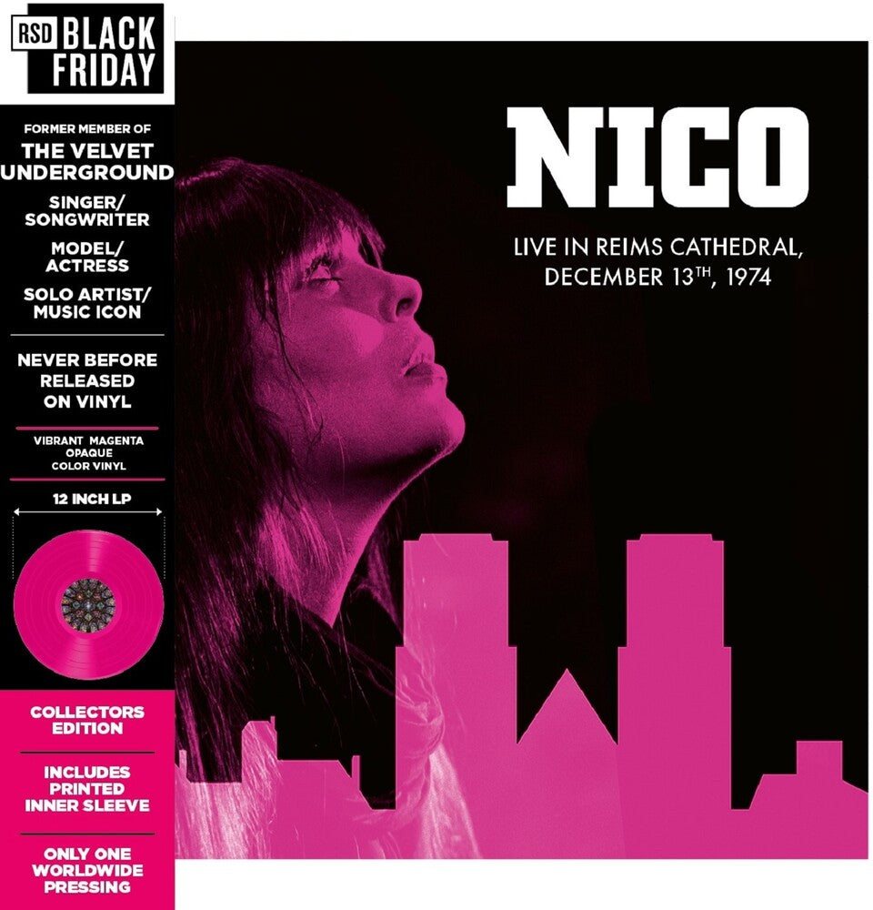 Nico - Live In Reims Cathedral 1974 [RSD Black Friday 2025] Vinyl Record