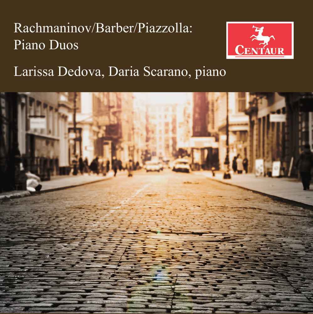 Rachmaninoff Barber & Piazzolla: Pno Duos [CD]