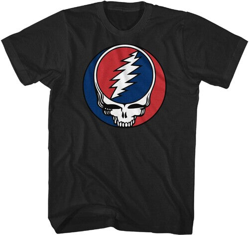 Grateful Dead Steal Face Tshirt Lg Blk 22gfd103aa3 - Grateful Dead Steal Face Tshirt Lg Blk 22gfd103aa3 - Apparel