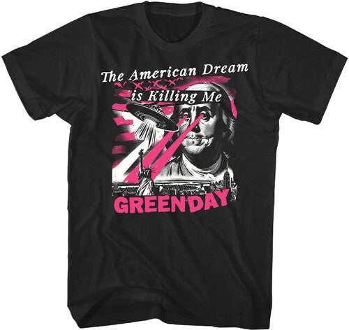 Green Day Am Dream Abduction Tshirt Lg 23gd350a3 - Green Day Am Dream Abduction Tshirt Lg 23gd350a3 - Apparel