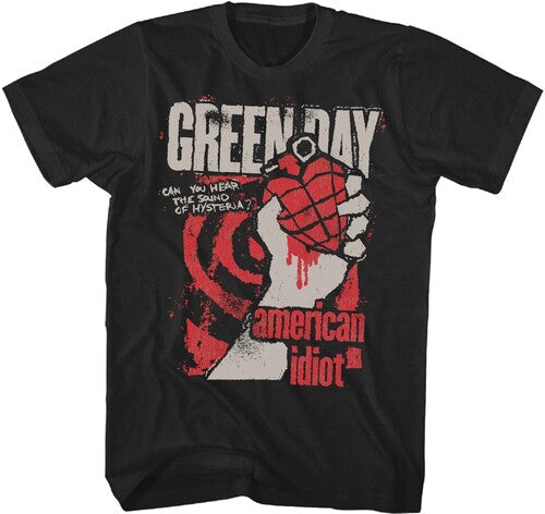 Green Day Am Idiot Hysteria Tshirt 2xl 22gd014a5 - Green Day Am Idiot Hysteria Tshirt 2xl 22gd014a5 - Apparel
