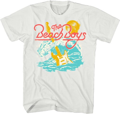Beach Boys Surfing Guitar Tshirt Med 34081117a2 - Beach Boys Surfing Guitar Tshirt Med 34081117a2 - Apparel
